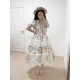 Miss Point Cat Rose Tea Open Front Daily Short and Long One Piece(Reservation/Full Payment Without Shipping)